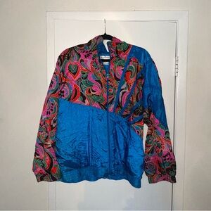 Vintage windbreaker multicolor Jacket
